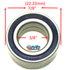 B06P- 3/8" X 7/8" (22.22mm) PRECISION CASTER  REF #R6RS. Sold as Pack of 4