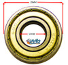 12mm x 28mm  Precision Bearing