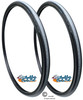 T416 - SCHWALBE RIGHT RUN 25" x 1". Sold as Pair.