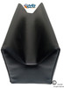 13 1/2" X 4" Armrest Pad, Upholstered, Rehab Trough, Black
