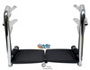 Set of 2 Bariatric HD Footrest With 3" Pin Spacing.