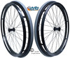 SET of 2,  24" (540mm) 36 Spoke Rim with PRIMO V-Track AIR PNEUMATIC Tire in Colors