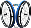 SET of 2,  24" (540mm) 36 Spoke Rim with PRIMO V-Track AIR PNEUMATIC Tire in Colors