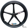 Set of 2 X-CORE Wheels 24" (540) BLACK Color &  Solid SHOX ALL Terrain Tires