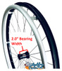 24" (540) SPINERGY 30 RADIAL SPOKE HIGH PERFORMANCE REAR WHEEL. NO TIRES