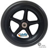CWR714-5   7" X 1.25" Solid wheel with Bearings and Hub Width 1.6"
