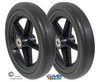 CWR714-5   7" X 1.25" Solid wheel with Bearings and Hub Width 1.6"