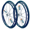 24" SPINERGY 12 SPOKE LX WITH 24" x 1" PRIMO SENTINEL PNEUMATIC TIRES