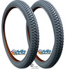 24" x 2.125 (57-507) Off Road Tire. Fits on 57-507 rims only. Set of 2