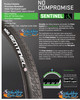 T666 - PR1MO  22" X 1"  SENTINEL NON-MARKING TIRES. SOLD AS PAIR