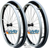 24" x 1" Spinergy 30 Spoke Rear Wheel With Primo PNEUMATIC  Racer Tire (Grey Color)