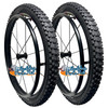 24" x 2" Sentinel 12 Spoke Wheel With All Terrain Tires, Kenda Nevegal. SOLD AS PAIR