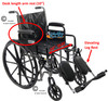 Proactive Medical Chariot II, Removable Arms & Elevating Foot Rests