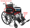 Proactive Medical Chariot II, Removable Arms & Elevating Foot Rests