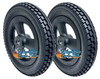 12.5"x2.25" Foam Fill Wheel & Tire Assembly in Non-Marking Black Color.