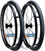 24" x 1" 12 Spoke, Cyclone Omobic Wheel With Schwalbe RightRun Plus Tire Tire. Set of 2