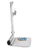 FR211R-HD - Bariatric, Bottom Latching Footrest, Right Size, cam lock std - Rt pin spacing - 3"