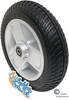8"x2" (200x50) Front Wheel Assembly (No-Flat) for Go-Go & Pride 3-Wheel Travel Mobility Scooters