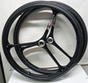 CLEARANCE SET of 2 X-CORE 24" (540m) 3 Spoke Wheel With Solid Shox Tires