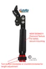 SHIVLCK-AX ADJUSTABLE Scissor Wheel Lock (Brakes). Fits Most Standard Wheelchairs. Black Color. Set of 2
