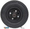 8" X 2" (200x50) Foam Fill Assembly with Black Non-Marking Tire and 7/16" bearings.