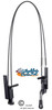 Unilock One-Hand Wheelchair Brake – Dual Wheel Locking System. PULL TO LOCK