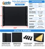 22 x 18 Invacare Nylon Back. 4 Mounting Holes. Sold as Each
