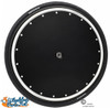 25" (559mm) Rugby Wheelchair Rear Wheel with 5/8" Bearing & Kenda Pneumatic Tire