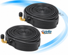 10 x 3" (260-85) (300-4) Standard Inner Tube with 90 Degree Out Valve | Set of 2