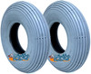 T070P-  9 X 2-3/4" (280X250-4) RIB TIRE. SOLD AS PAIR