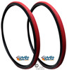 24 X 1" (25-540) Primo Racer, Pneumatic Tire  RED TIRE. SOLD AS PAIR