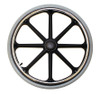 24x1 3/8" Mag Wheel For 1/2" Axle With 2" Recessed Hub. Sold As Pair