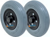 8"x2" Invacare Assembly With Solid Urethane Tire And 7/16" Bearings
