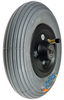 CW192-7 -  8 x 2"(200X50) Wheels Pneumatic Tire and Tube With 7/16" Bearings