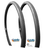 SCHWALBE  24" X 1"  MARATHON PLUS EVOLUTION TIRES. PRICE IS FOR 2 TIRES
