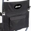 Drive Deluxe Fly-Weight Aluminum Transport Chair with Removable Casters FREE SHIPPING