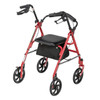 Drive Durable 4 Wheel Rollator with 7.5" Casters - FREE SHIPPING
