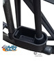 AC062- CRUTCH OR CANE HOLDER FOR WHEELCHAIR