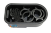 AC062- CRUTCH OR CANE HOLDER FOR WHEELCHAIR
