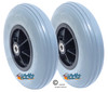 8"x2" (200x50) Caster Wheel Assembly for Pride Jazzy  Power Chairs (3/8" Bearings). Sold as Pairs