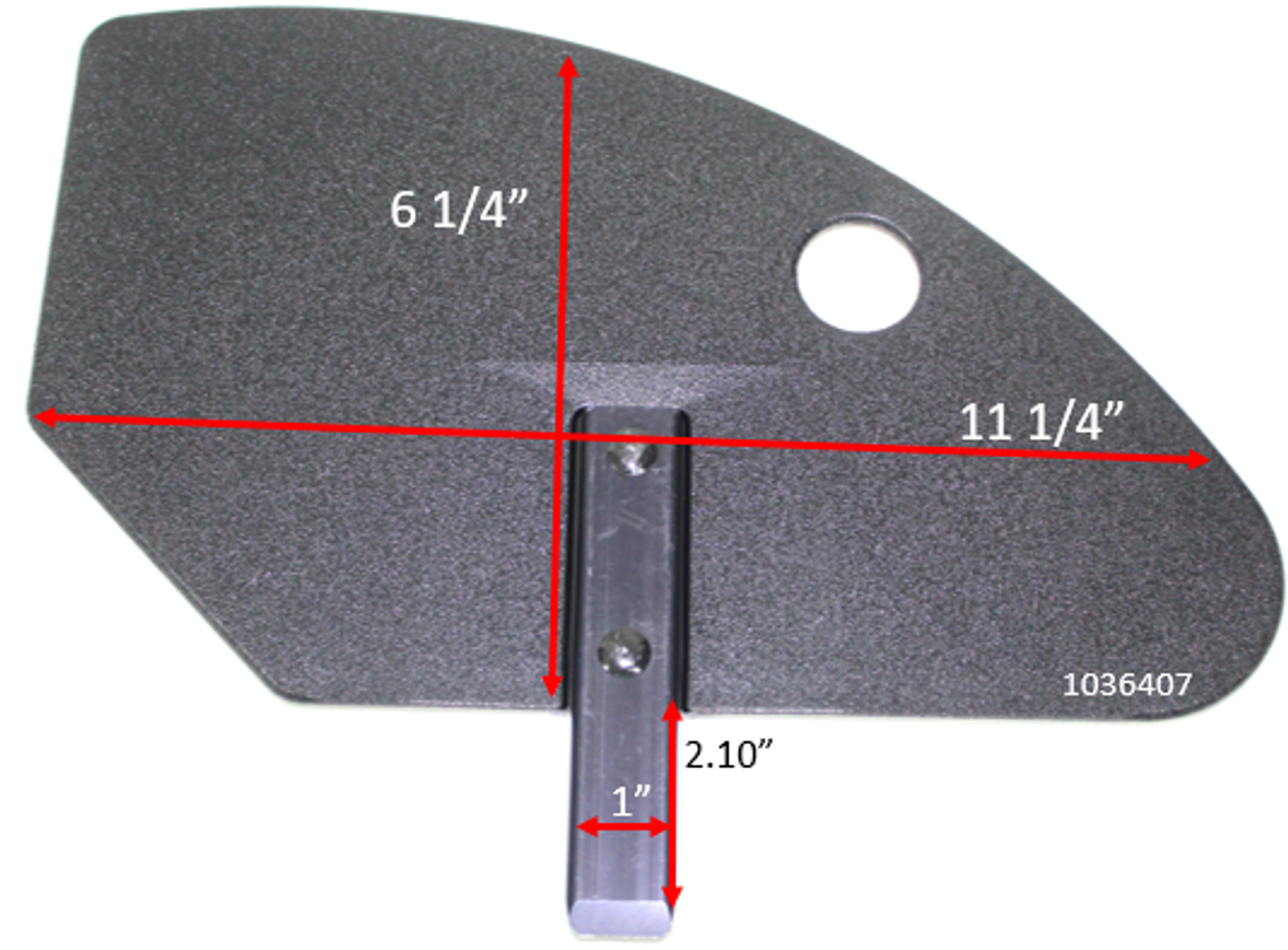 Small Skirt Guard With Quad Hole. Removeable