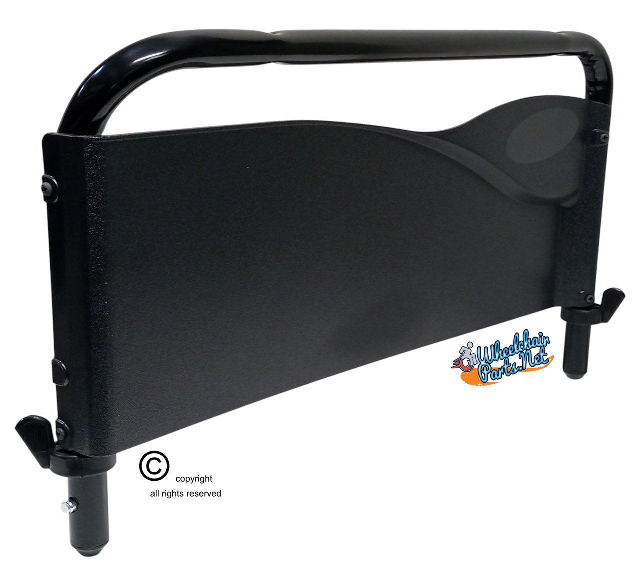 Invacare Full Length Arm Assembly for 9000XT / XDT