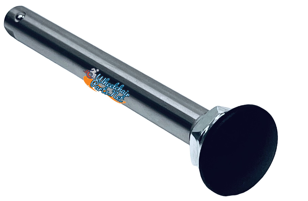 5/8" x 4 1/4" Black Big Button Quick Release Axle. Sold as each