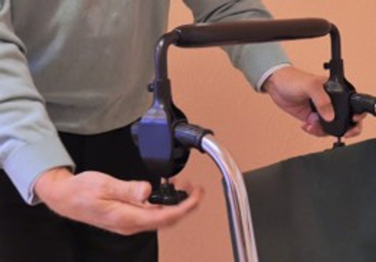 Easy Push Bar for Wheelchairs