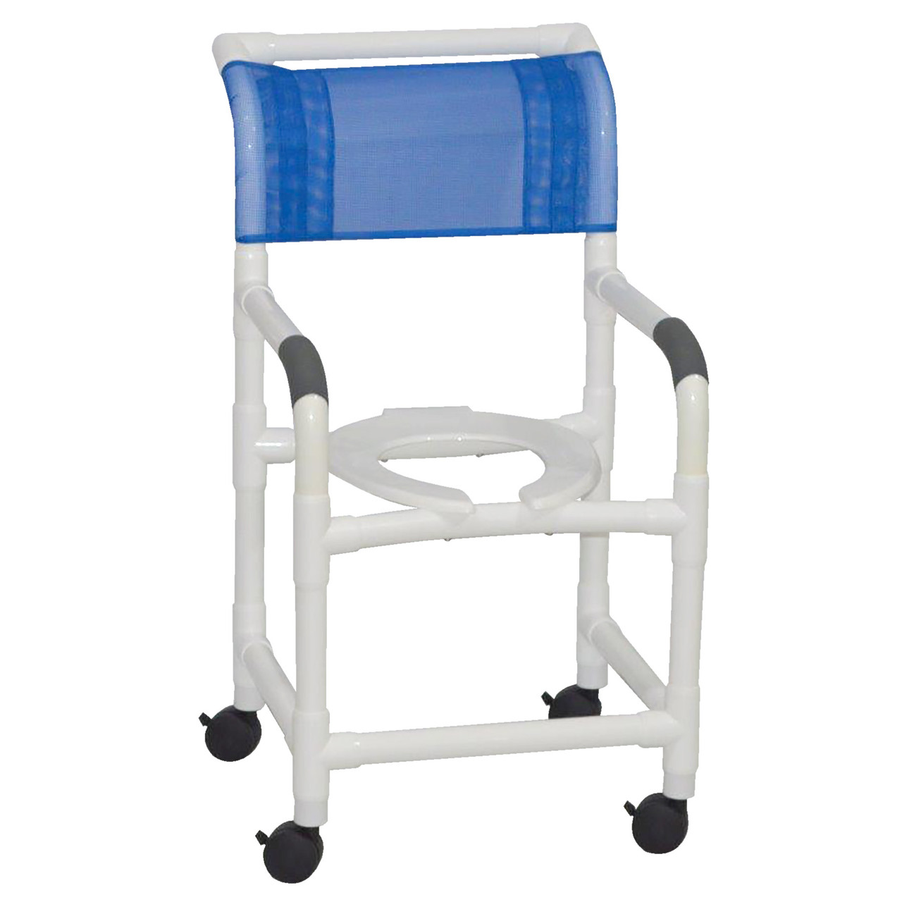 MJM 18" Shower Chair With HARD Seat and NO PAIL. FREE SHIPPING