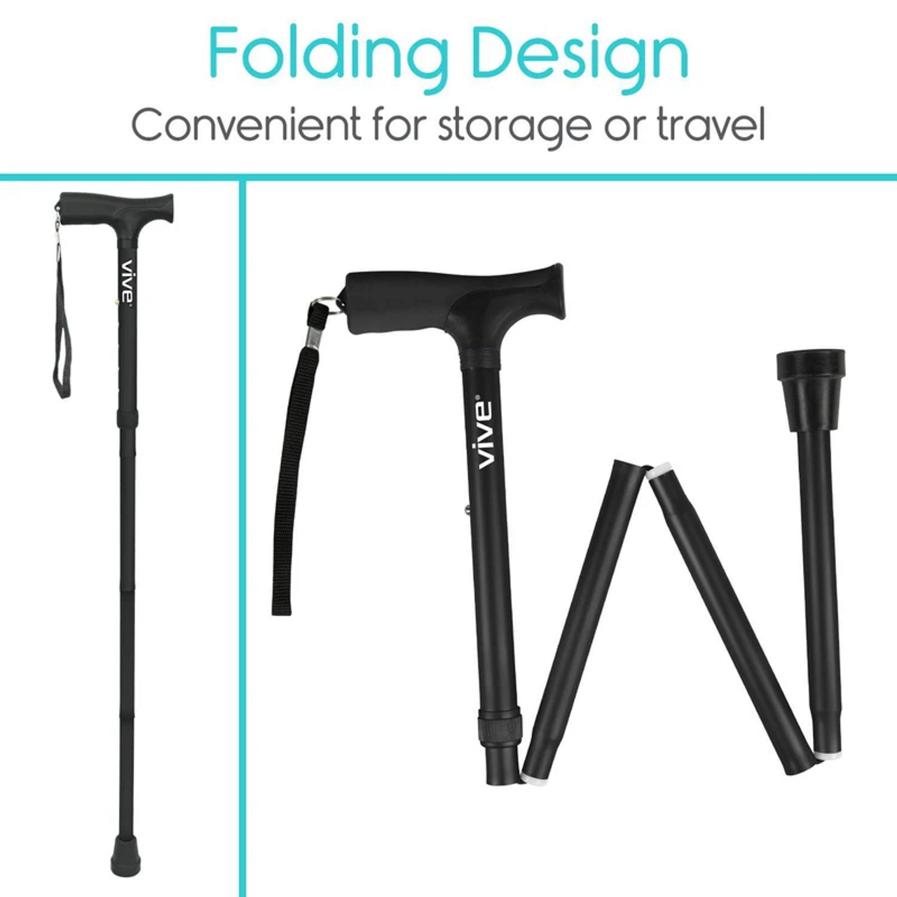 Vive Foldable Cane