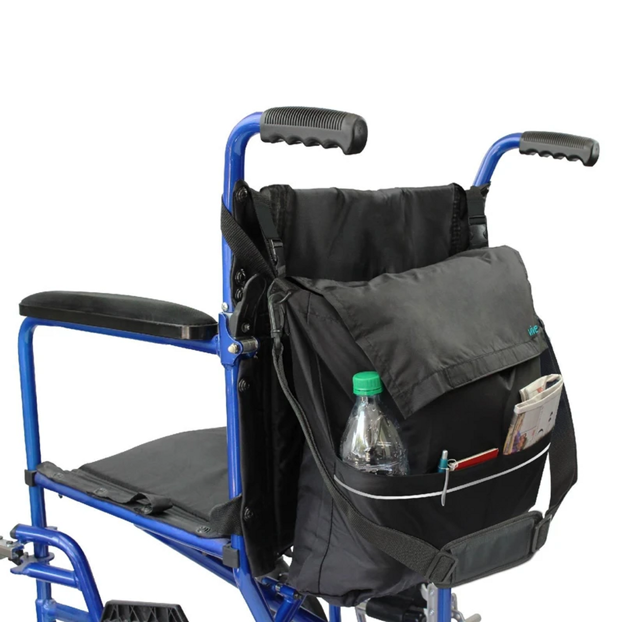 Amazon.com: HEINSY Wheelchair Bag-Mobility Aid Package-Great for Electric  Wheelchairs, Electric Scooter, Walker Accessories, Lightweight Nurse Bag  and Organizer for Medical Chairs : Health & Household