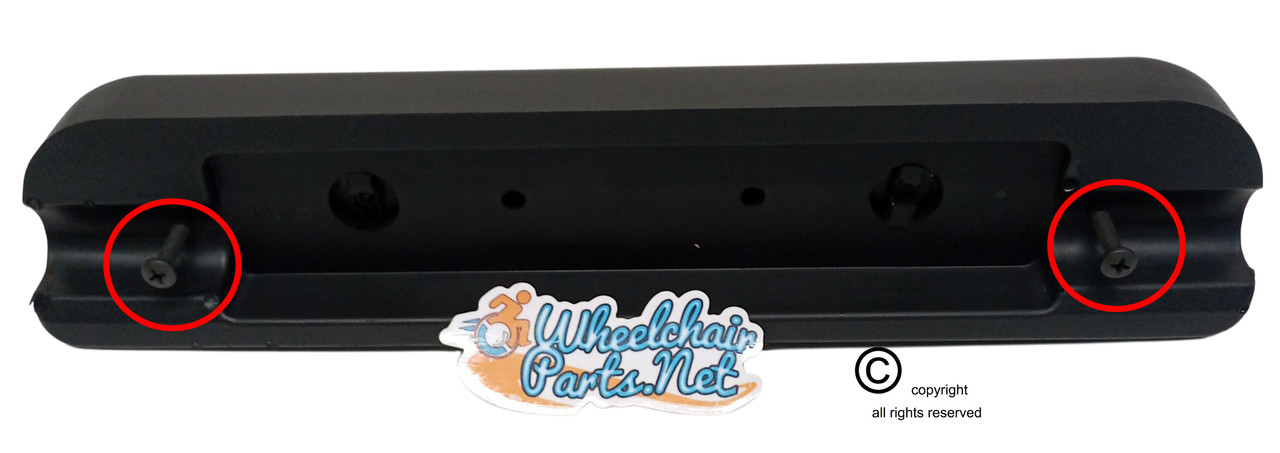 Desk Length (9") Waterfall Armrest Pad for Invacare TDX, 3G Storm and Others. Sold as each