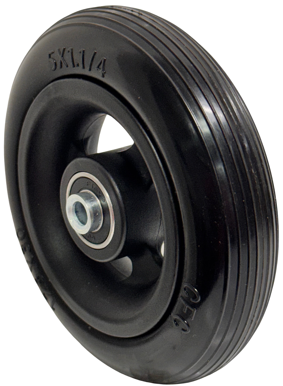 5" x 1 1/4"  Caster Wheel With 1.60" Hub and 5/16" Bearings. Sold as Pair