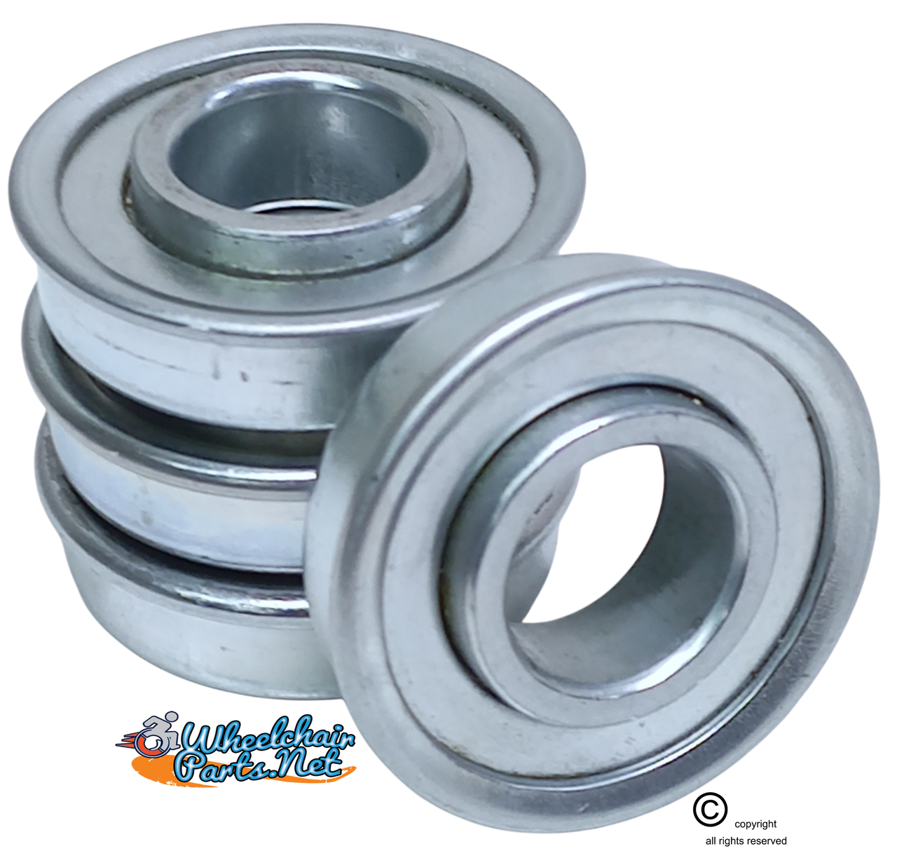 1/2 X 1 3/8" FLANGE BEARING, REF.#12138. Sold as Pack of 4